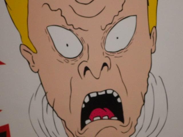 90'S★ビーバス&バットヘッド★ポスター★24★MTV★ビンテージ★USA雑貨