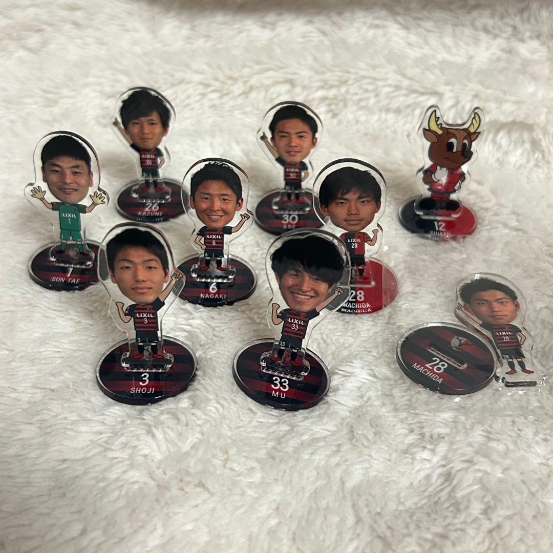 元鹿島アントラーズ2016 2017ミニアクリルスタンド
