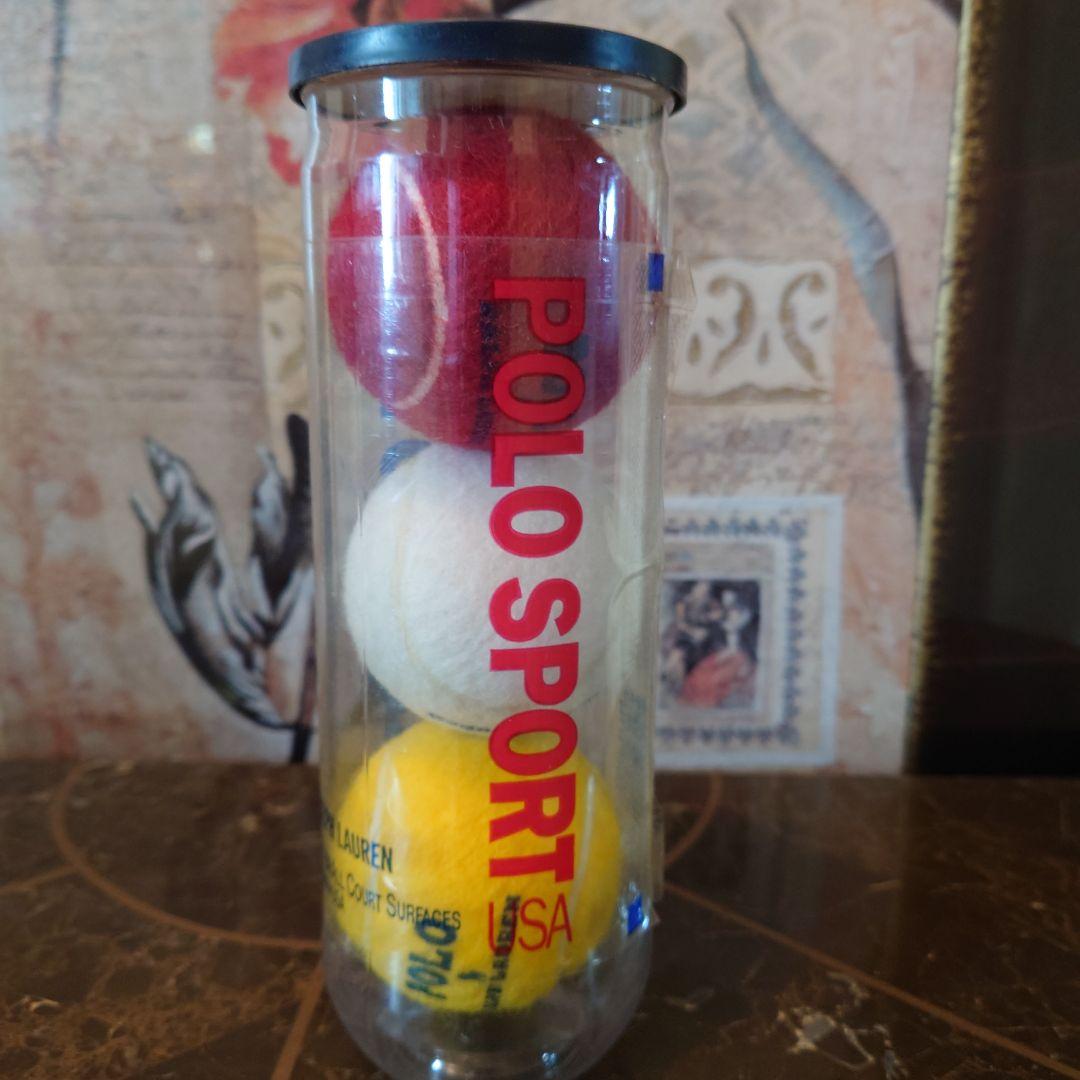 POLO SPORT　USA 　「未開封」　 テニスボール 3個入り