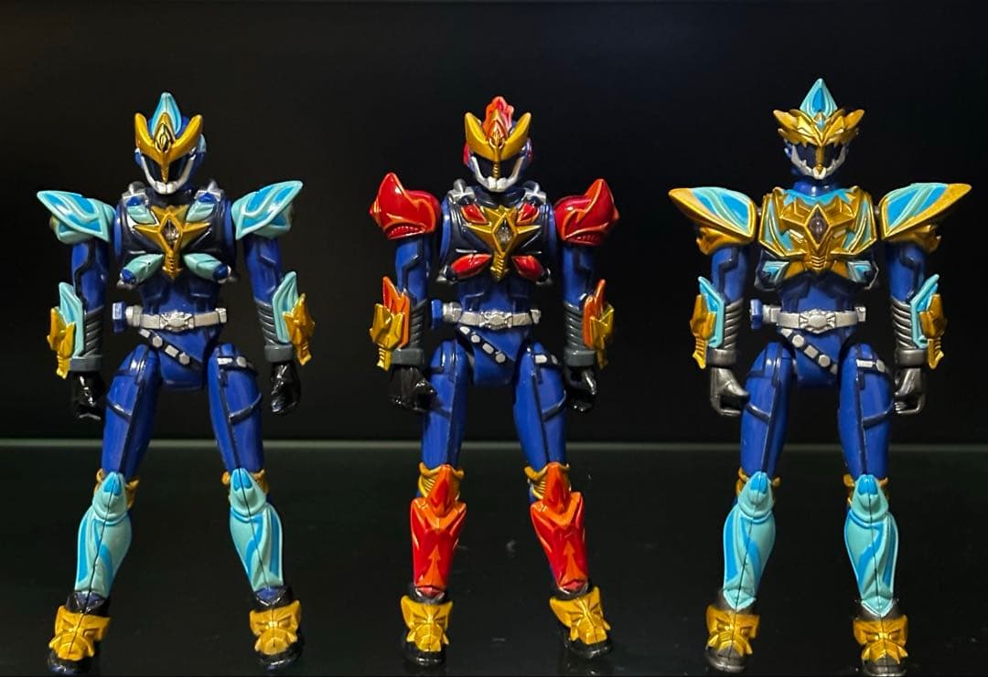 【激レア】魔弾戦記リュウケンドー　フィギュアセット