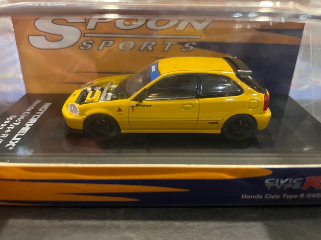1/64 spoonコンプリートカー　シビック　 civic EK9 ホンダ