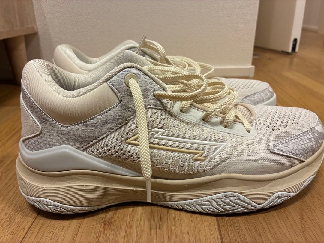 【美品　27㎝】エゴザル　バッシュ　 エゴブレイズ　WHITE SNAKE