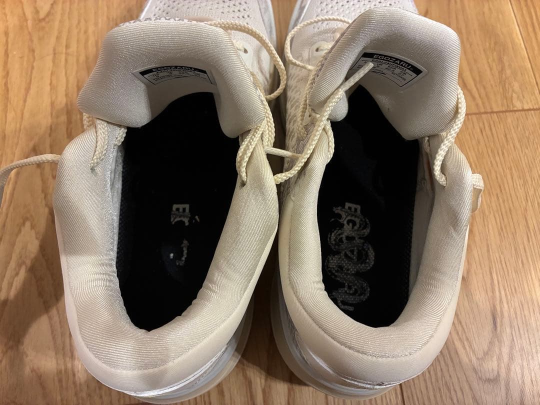 【美品　27㎝】エゴザル　バッシュ　 エゴブレイズ　WHITE SNAKE