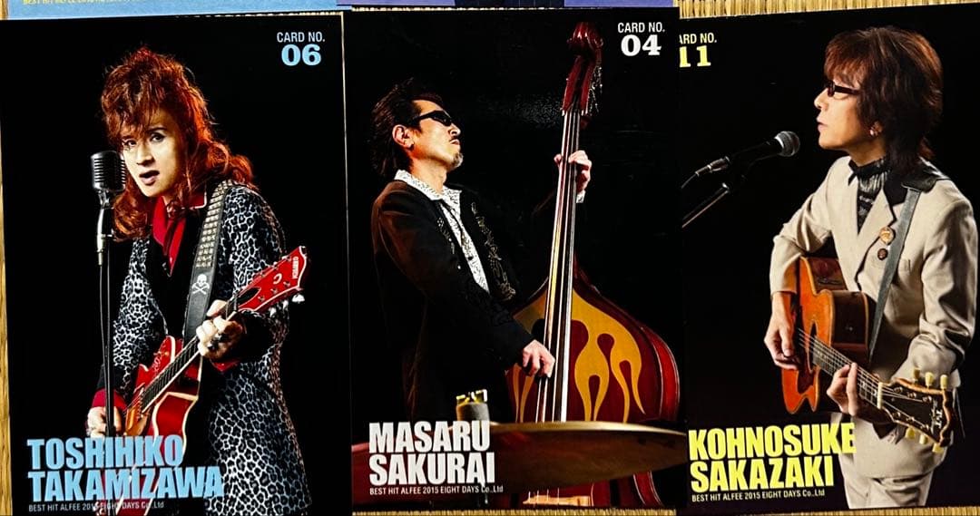 ※最終値下げ（2/11出品停止）　THE ALFEE トレカ　47枚セット