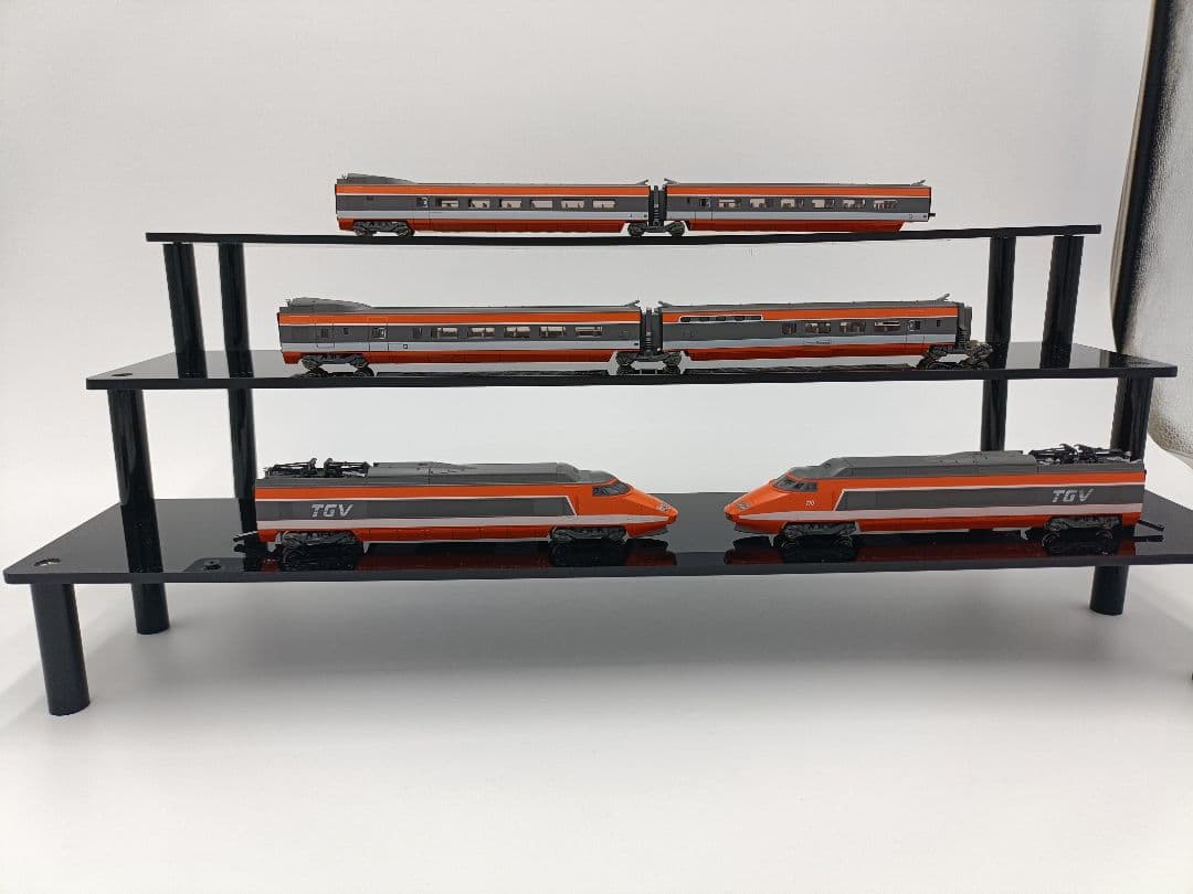 KATO TGV 10-198 + 10-199 フル編成セット(b)