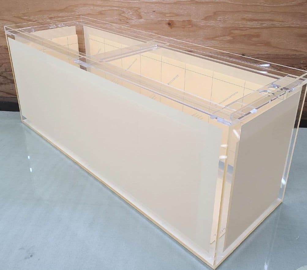 アクリル水槽　900×300×360 (塩ビ蓋付き)