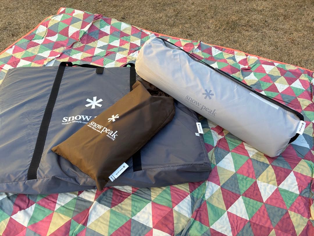 スノーピーク:野遊び３点セット【トヤ2＋リビングシート＋フロアマット】