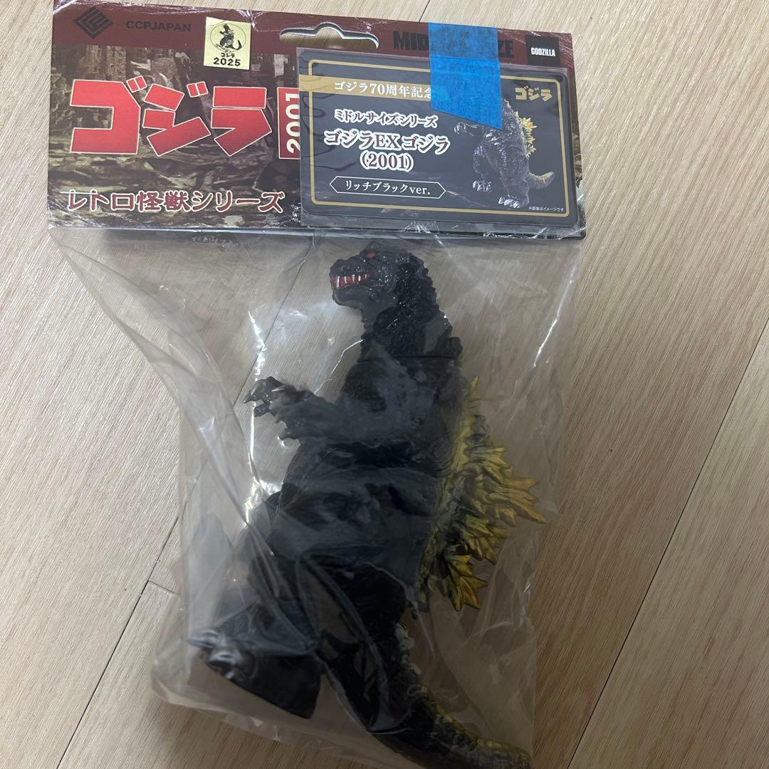 ccpミドルサイズシリーズ ゴジラEX　ゴジラ（2001）リッチブラックVer.