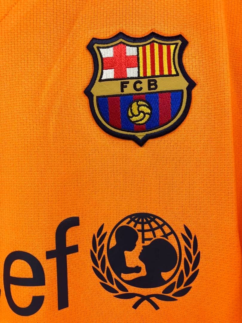 06-07 バルセロナ　メッシ　NIKEオフィシャル　アウェイユニフォーム