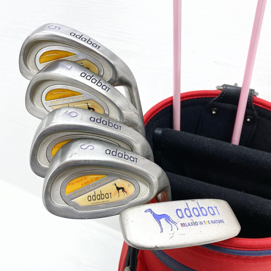 【格安‼】 adabat アダバット レディース ゴルフ クラブ セット L