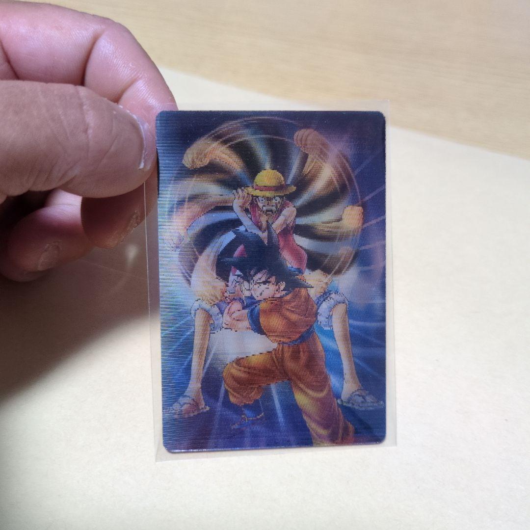 新品未開封　ドラゴンボール　ワンピース 40th コラボカード　孫悟空　エース