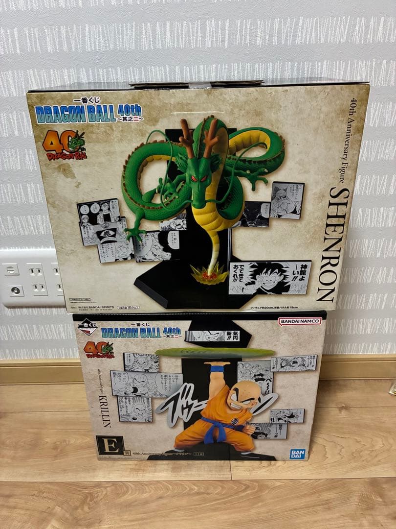 t*e様 ドラゴンボール 40周年 一番くじ クリリン 神龍　フィギュア