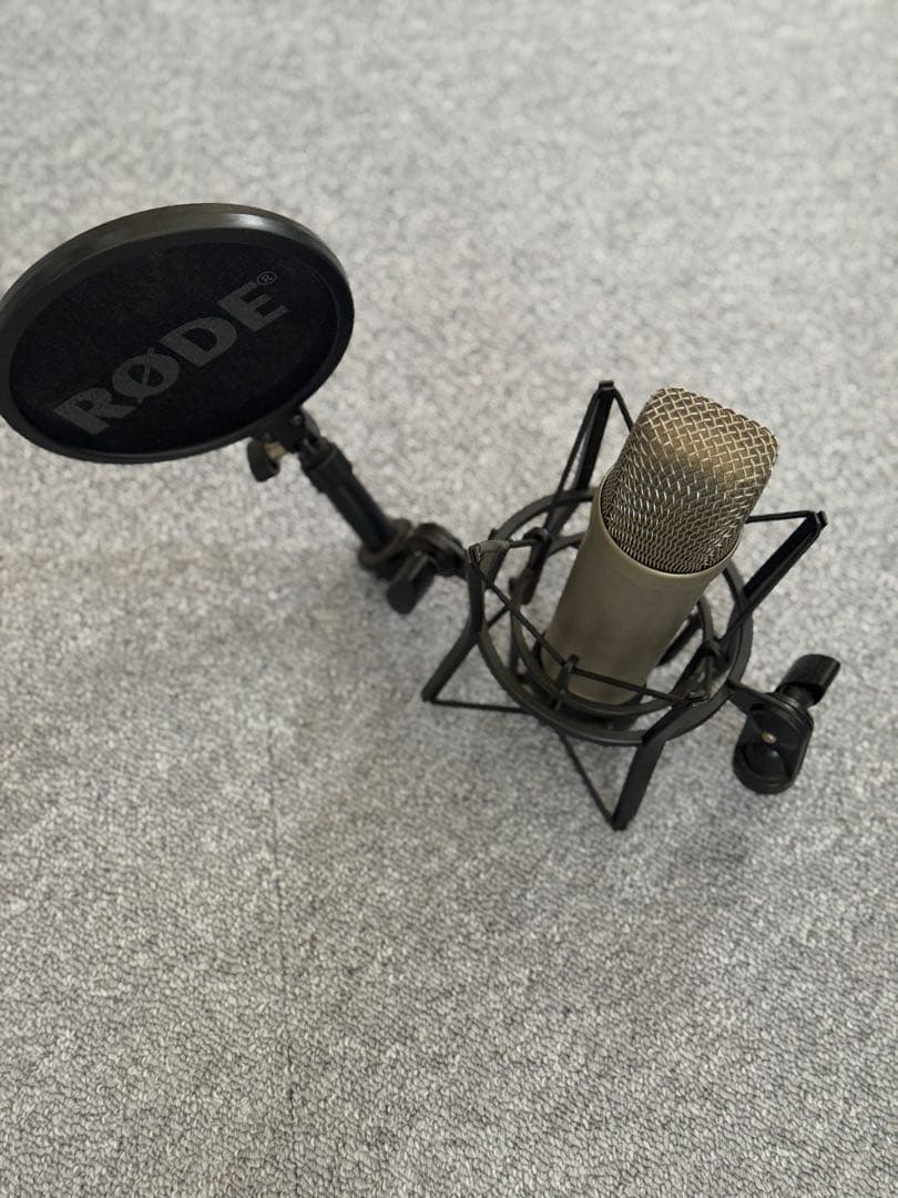 RODE コンデンサーマイク　NT1-A ショックガード・ ポップガード付