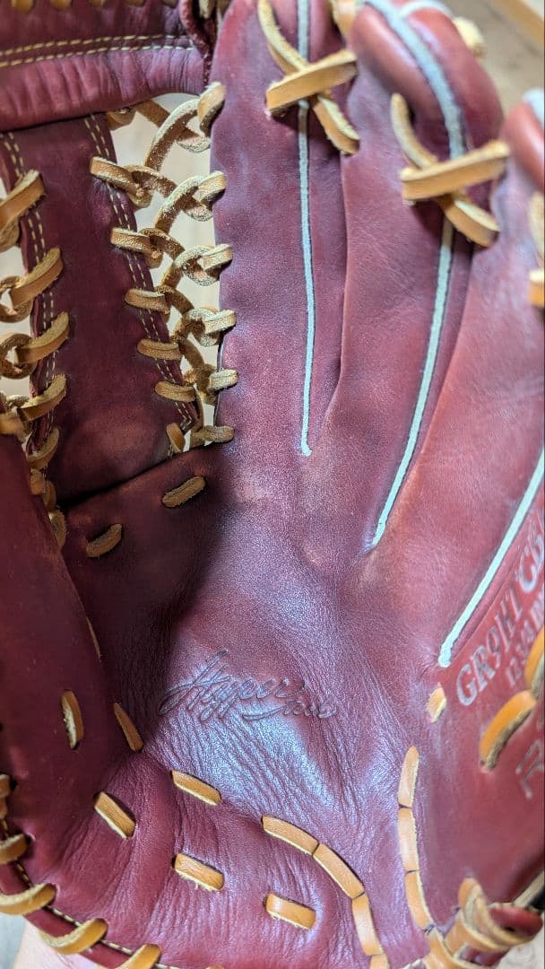 Rawlings Hyper tech 軟式グローブ 外野手 　大人用