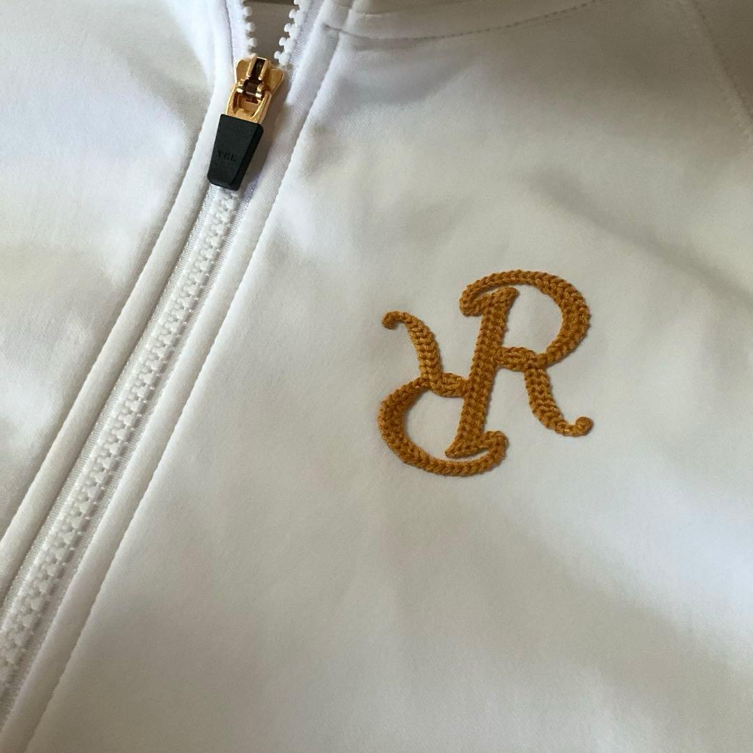 極美品Resurrection ホワイトフード付ジップパーカーM