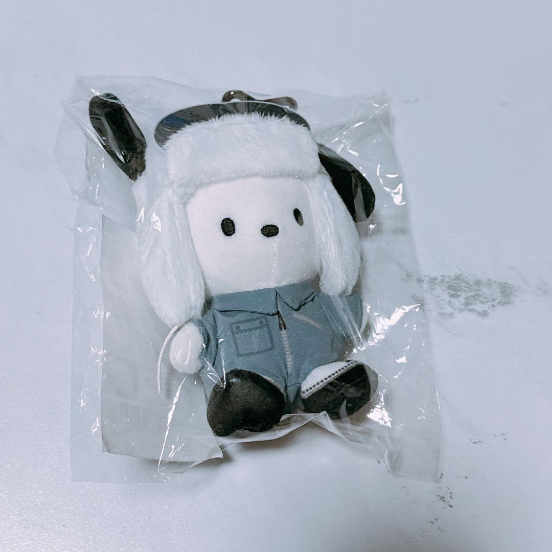 TREASURE はぴだんぶい ぬいぐるみ チャーム ポチャッコ ジフン