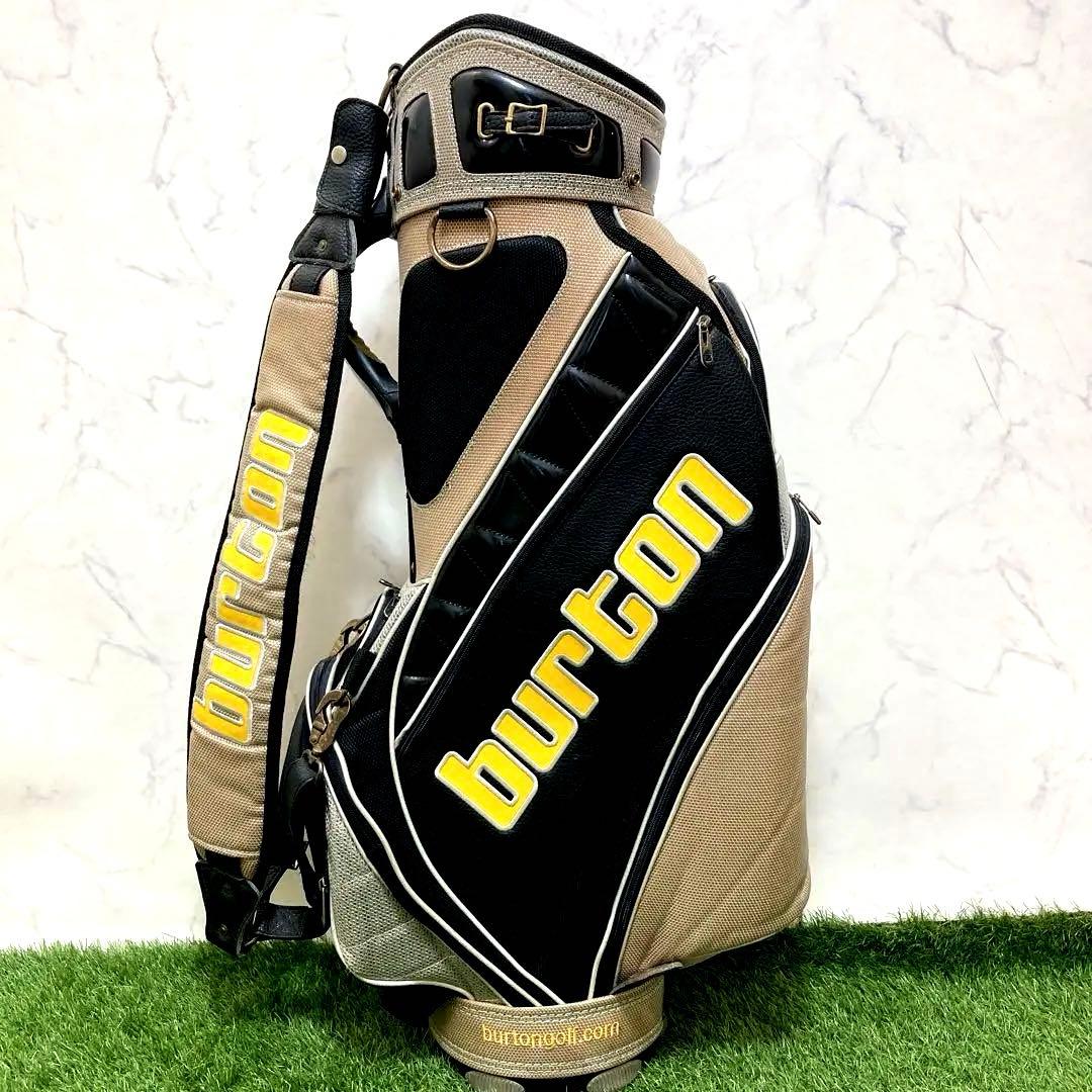 H6.バートン　キャディバッグ　ゴルフクラブケース　3点式　希少品