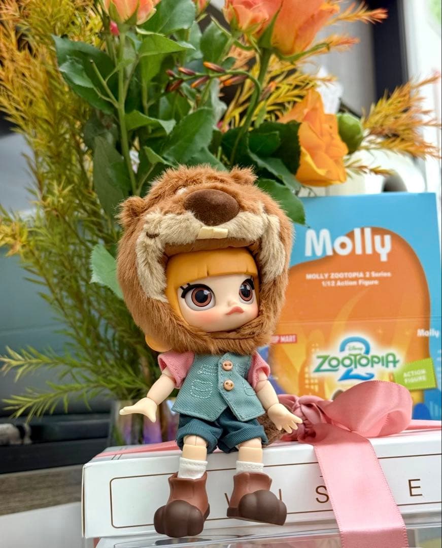 POPMART MOLLY ズートピア2アクションフィギュア シークレット