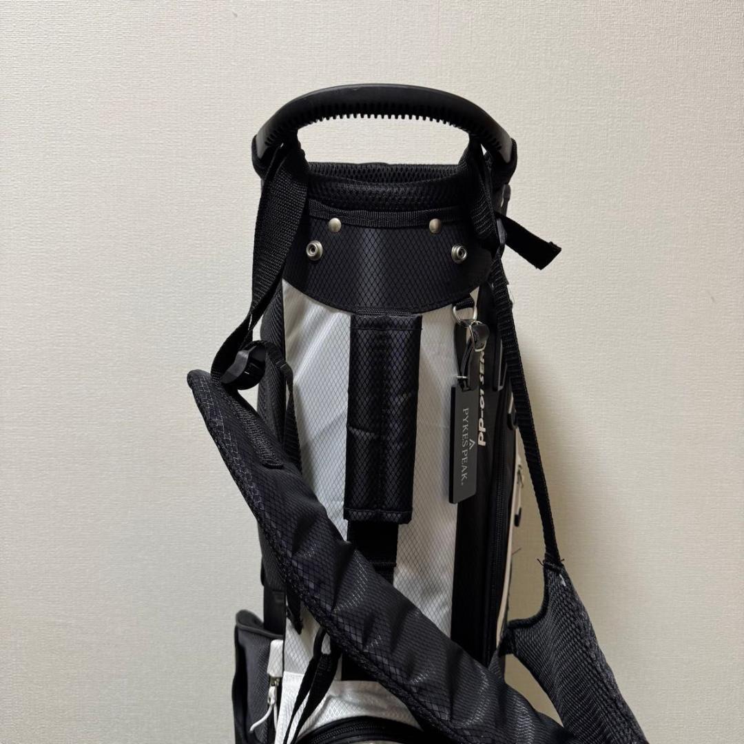 美品 PYKES PEAK パイクスピーク スタンド式 キャディバッグ