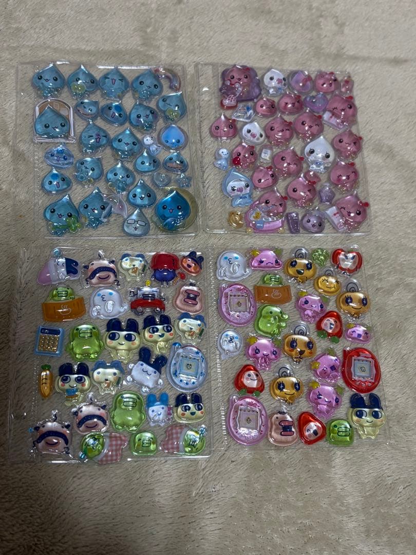 シール帳 完成版 全て正規品 たまごっち しずくちゃん サンリオ 最終値下げ