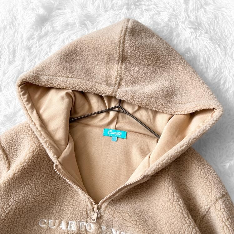 訳あり CUARTO UNITED ボアパーカー ゴルフウェア アウトドア