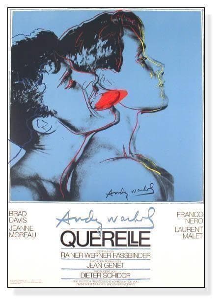 Querelle Blue アンディ ウォーホル アートポスター/Warhol