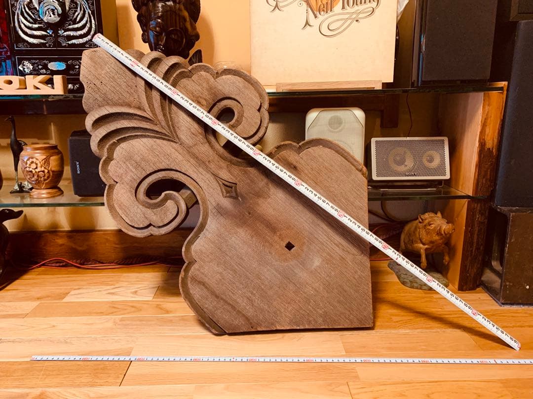 木製装飾　宮大工作品　屋根装飾