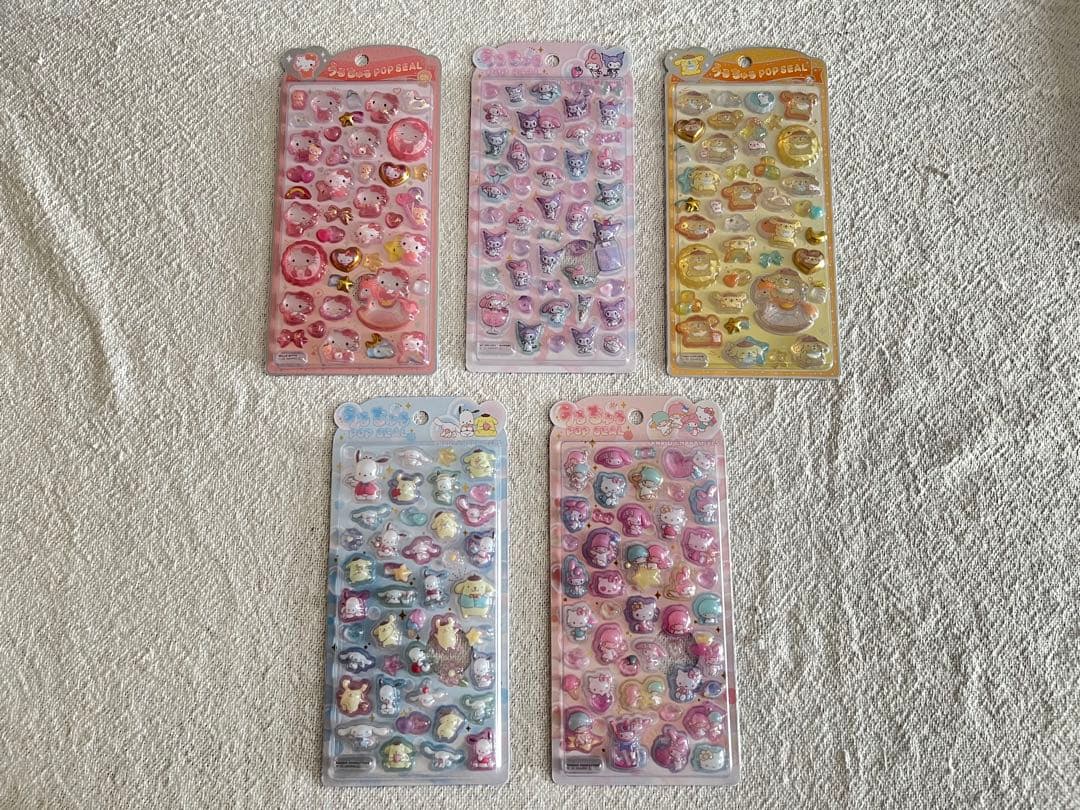 うるちゅるポップシール　サンリオ　正規品