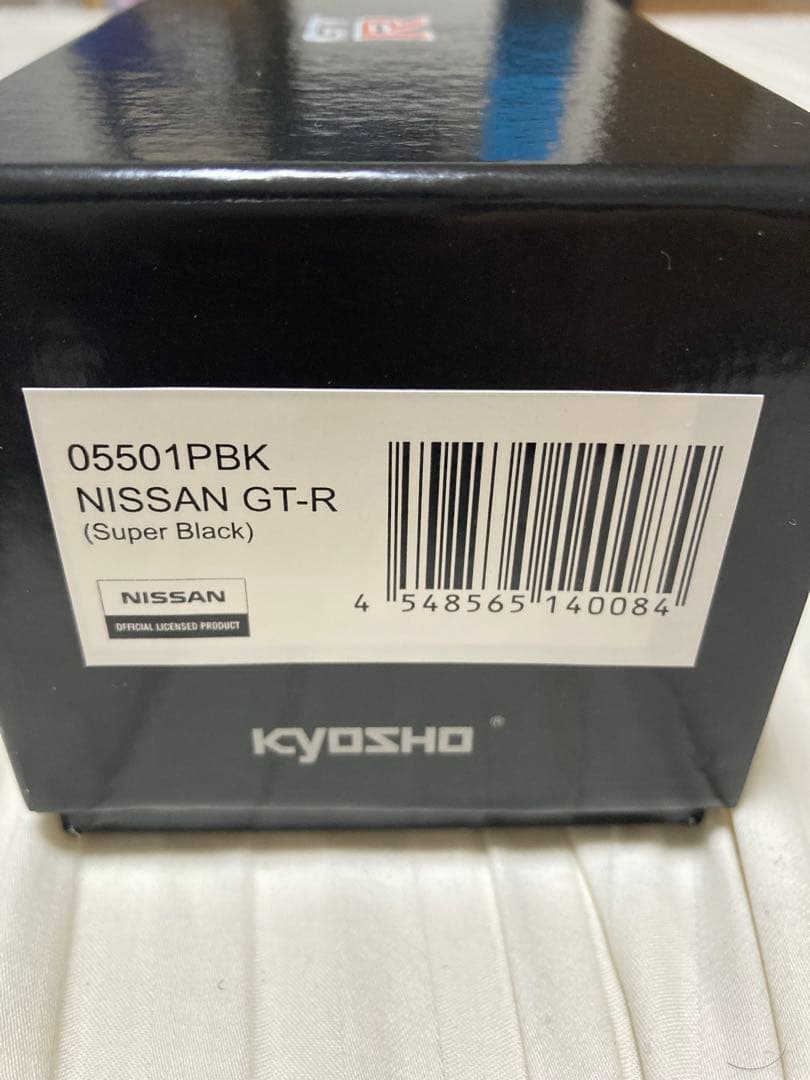 京商　Nissan GT-R スーパーブラックR35