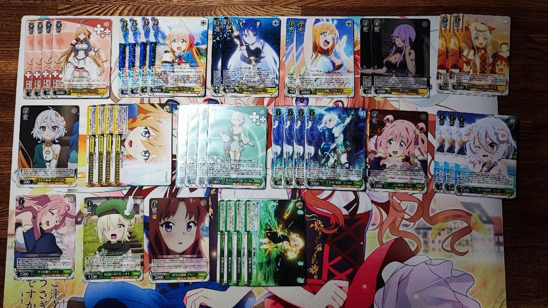 ヴァイスシュヴァルツ プリコネ vol1デッキパーツ+vol2の4コン