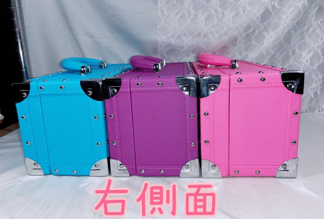 【.A.K.星降る夜に】エンジェルシャンパン空箱（青、ピンク、紫）+赤