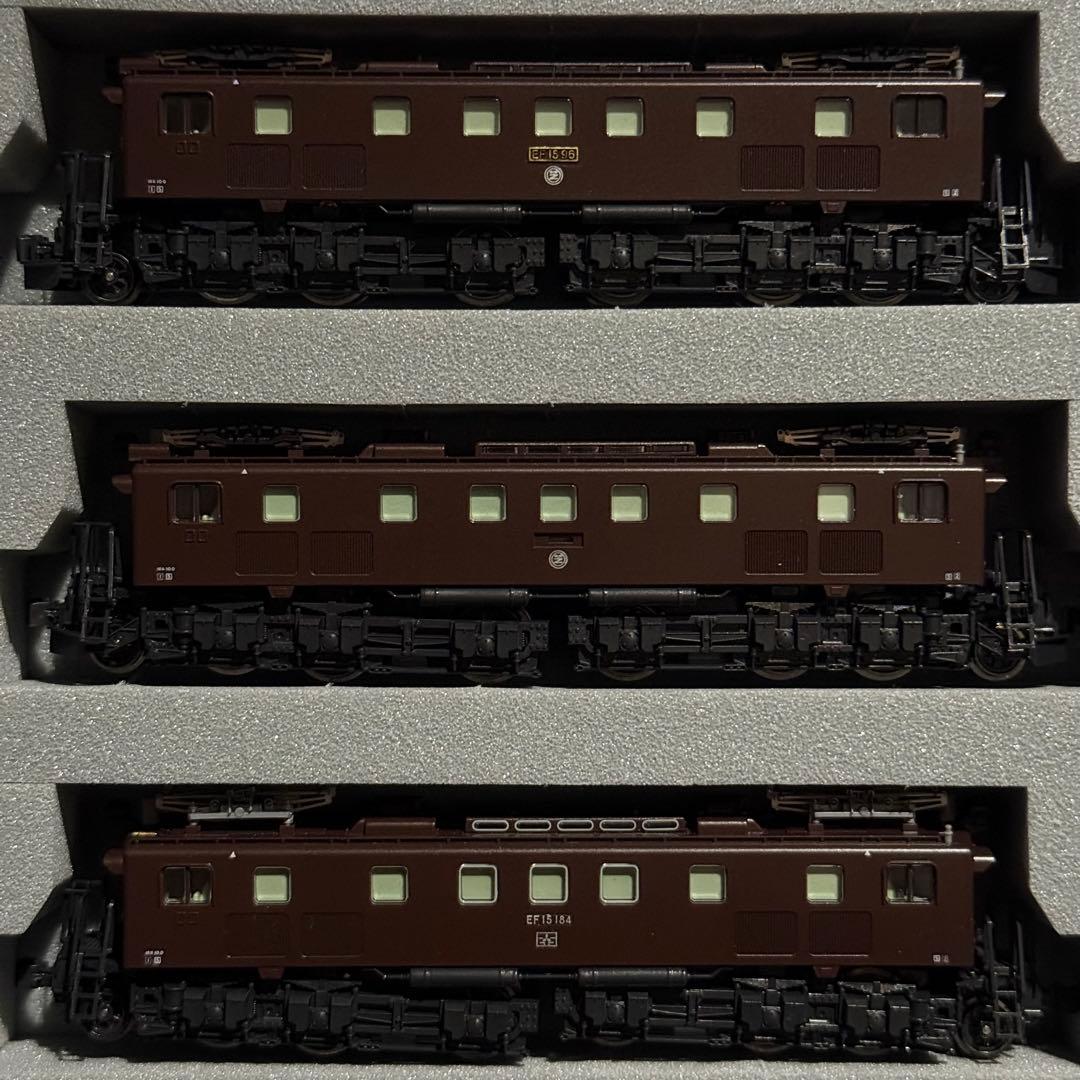 KATO EF15 4両 / EF16 2両 旧型電気機関車計6両セット