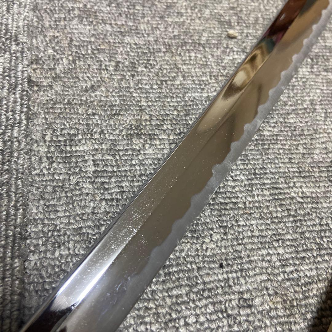 模造刀 高級白木鞘大小2本