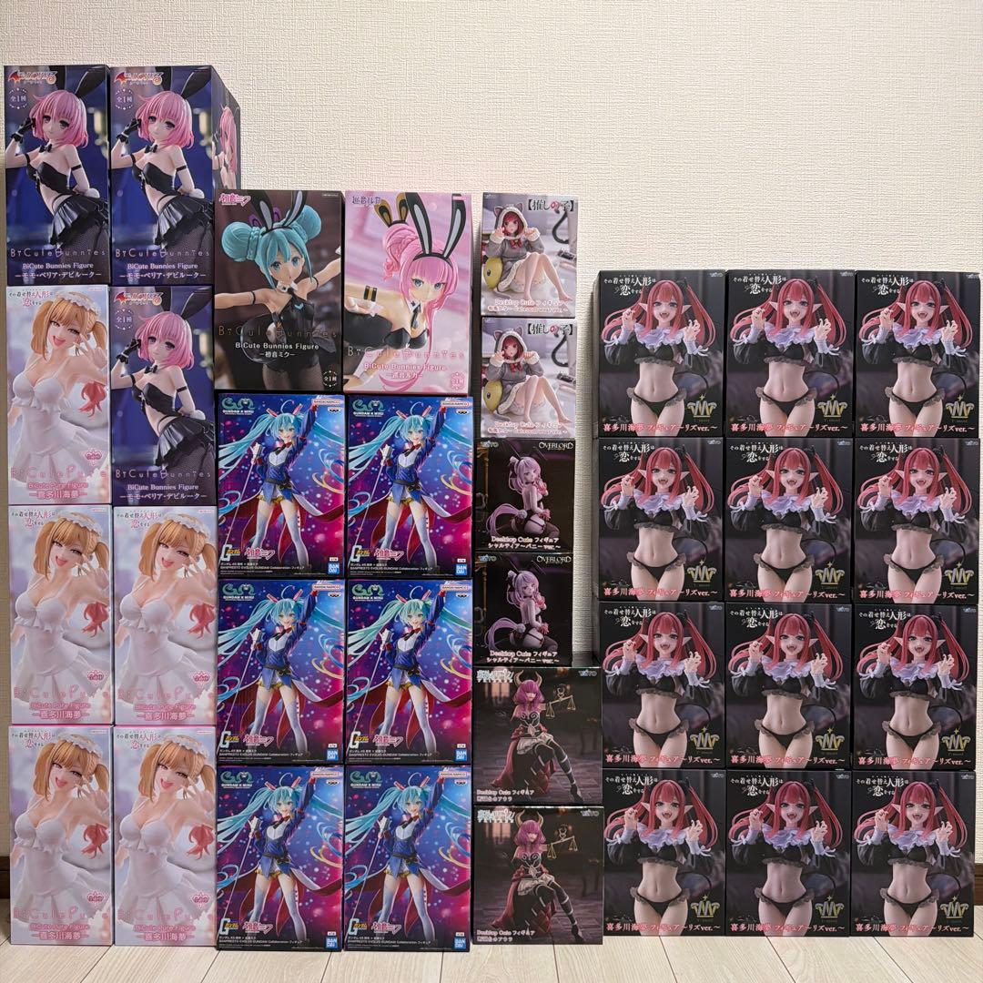 美少女プライズフィギュア34個まとめ売り