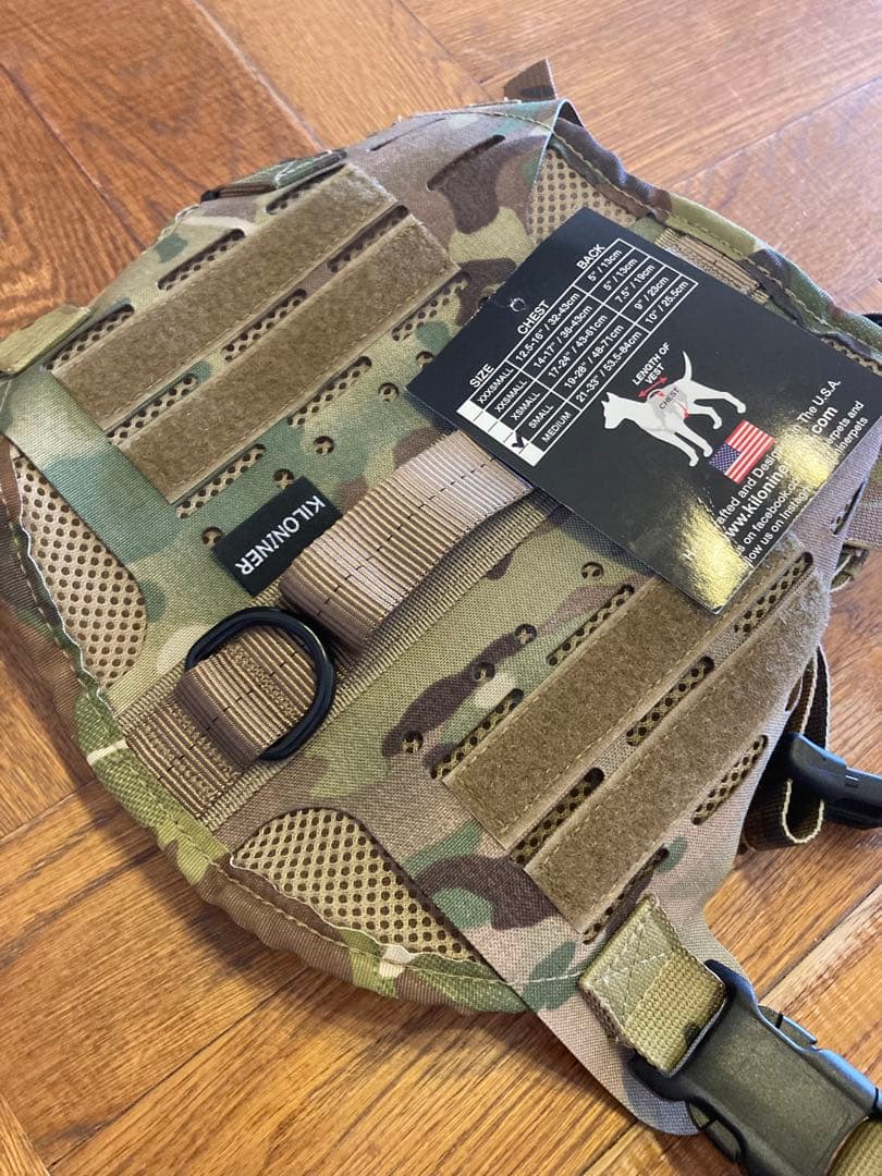 キロナイナー　犬用ハーネス　Sサイズ　中型犬