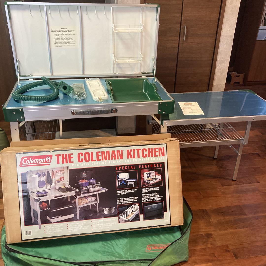 新品未使用✨️ 希少！廃盤！巨大！ コールマン ヴィンテージ キッチンテーブル