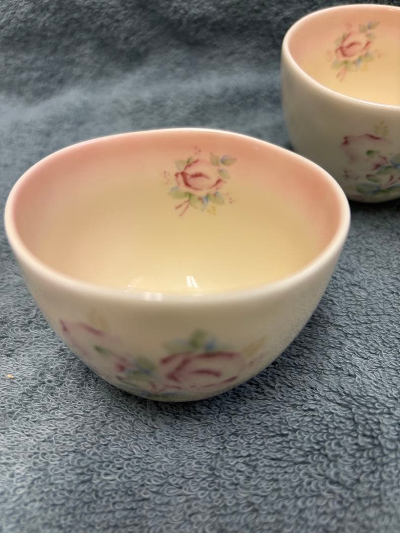 【イマン】　ほのか　和陶器　小鉢　3個