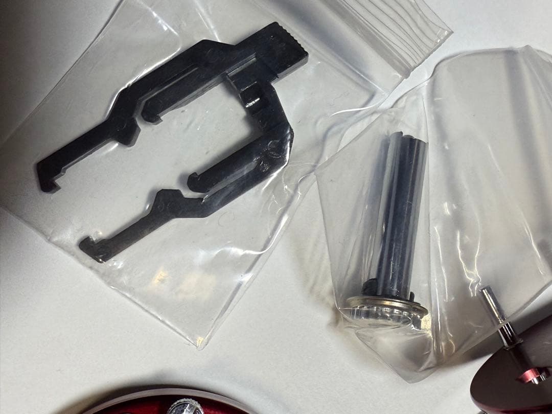 か*ん様 ABU Ambassadeur 1500C レッドパーツセット。アンバ