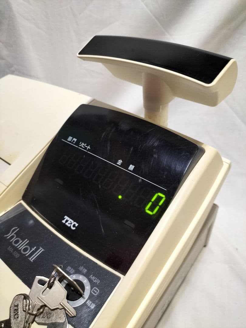 東芝TEC テック レジスター Shallot Ⅱ シャロット2 MA-500