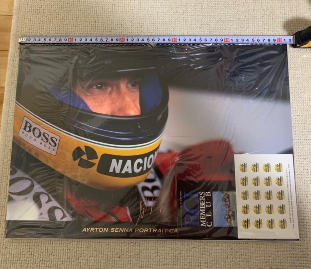 新品未開封！アイルトン・セナ ポートレート カレンダー ⚠️説明文必読！