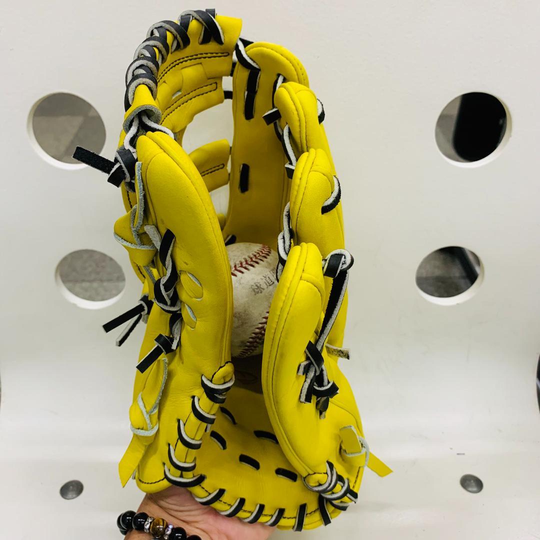 ディークエスト　オリジナルオーダーモデル　硬式　外野手用　高校野球対応　型付け済