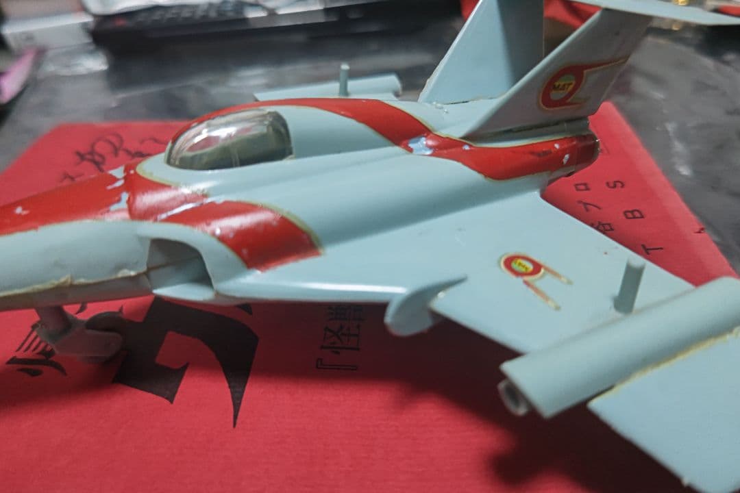 貴重帰ってきたウルトラマンブルマァクマットアロー1号ゼンマイ完成品プラモデル