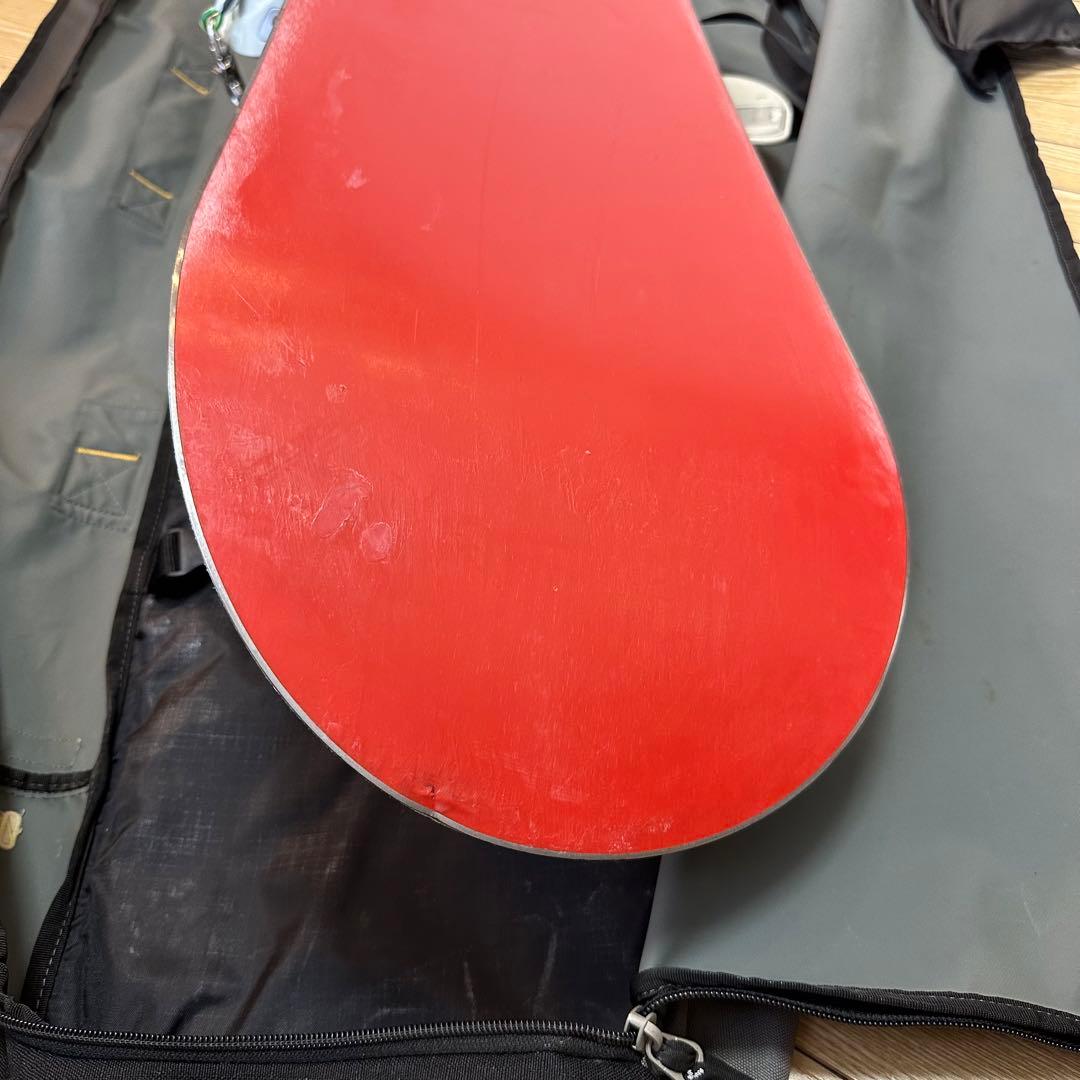 BURTON スノーボード板　ビンディング、収納ケースバッグ