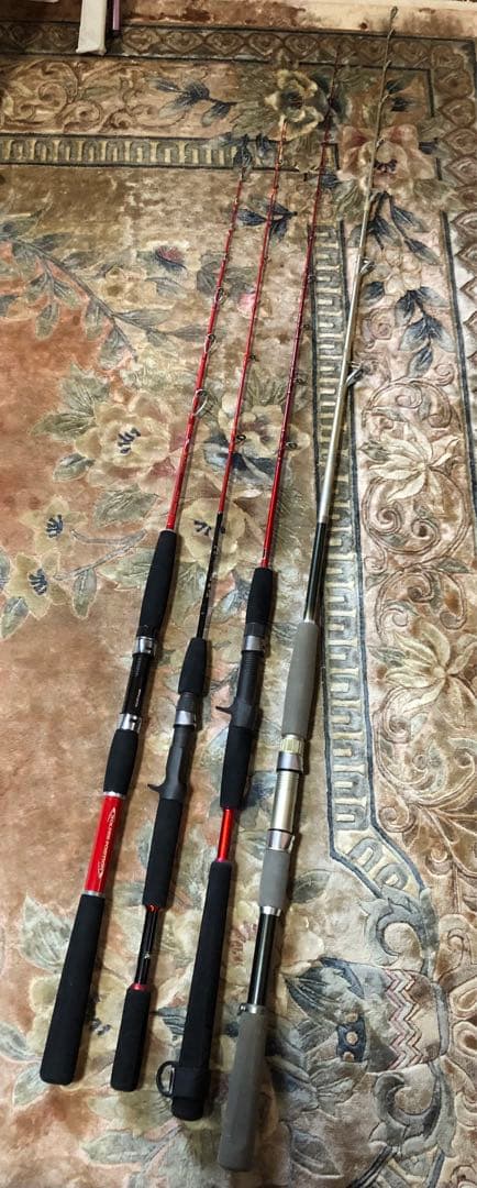 alpha tackle その他　シャクリ竿　4本セット