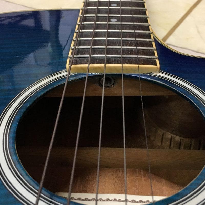 Y USED エレアコ Pro Martin custom ギター ブルー