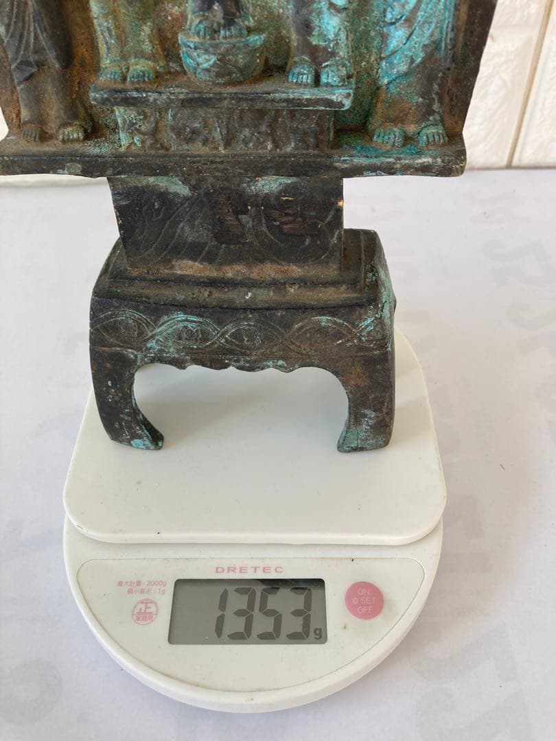 仏像，ブロンズ中国古董，北魏仏像，古銅製