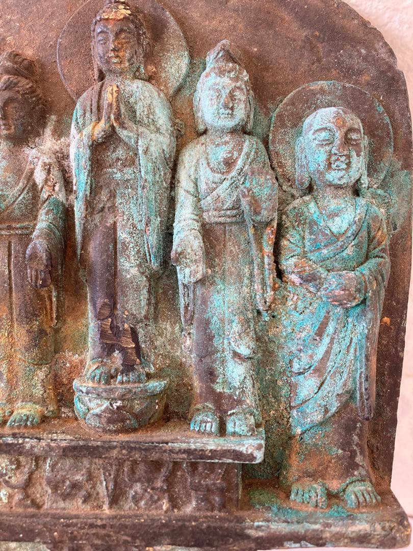 仏像，ブロンズ中国古董，北魏仏像，古銅製