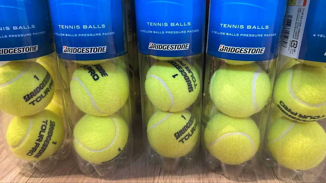 【新品・未開封】テニスボール 15缶セット（ブリヂストン TOUR PRO 他）