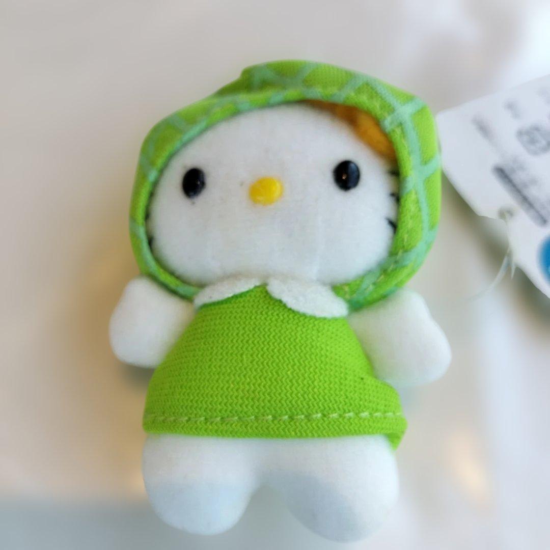 サンリオハローキティ メロン帽子キーホルダー2004平成レトロ激レア