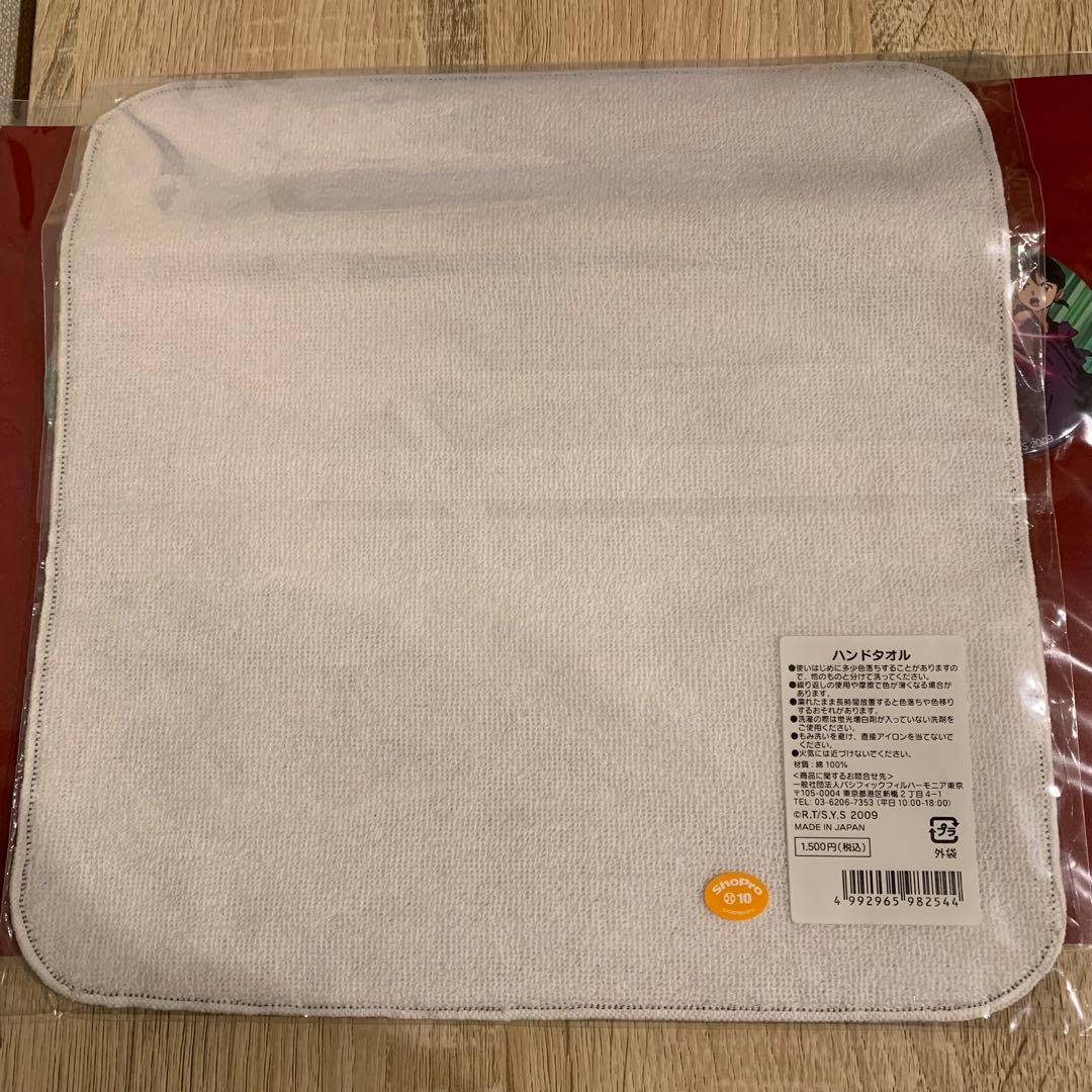 犬夜叉 和田薫 オーケストラ 缶バッジ セット ハンドタオル 新品未開封品